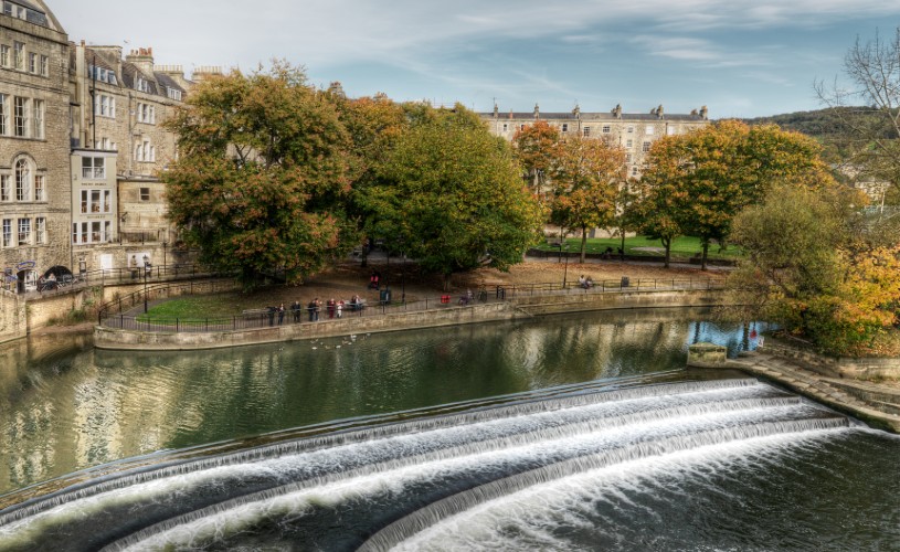 Pulteney Weir - Autumn